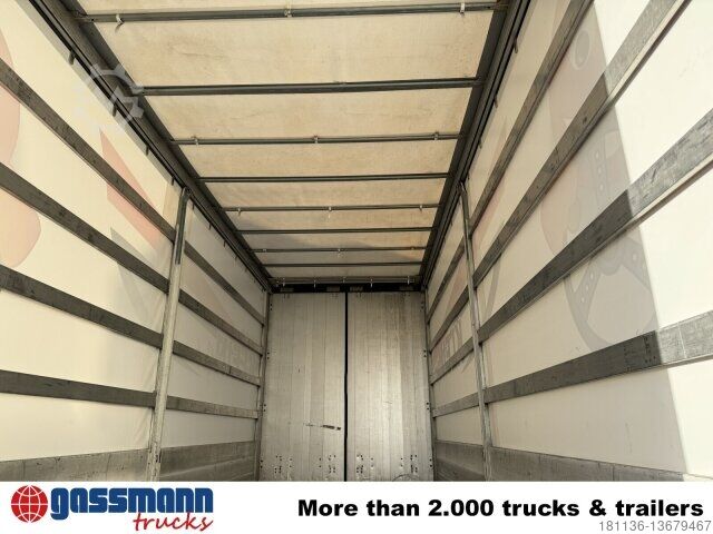 Anhänger mit Pritsche & Plane Obermaier OS2-L105 L/B, durchladbar, Edscha, Ex-Fahrschule!