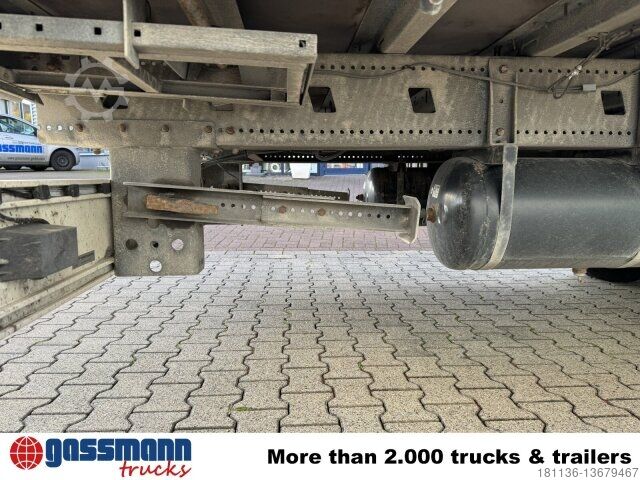 Anhänger mit Pritsche & Plane Obermaier OS2-L105 L/B, durchladbar, Edscha, Ex-Fahrschule!