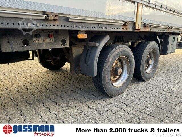 Anhänger mit Pritsche & Plane Obermaier OS2-L105 L/B, durchladbar, Edscha, Ex-Fahrschule!