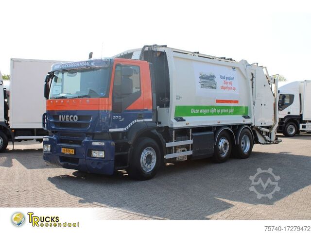 Refuse collection vehicle Iveco Stralis 270 CNG + GARBAGE + EURO 5 + 6X2 + RETA...
