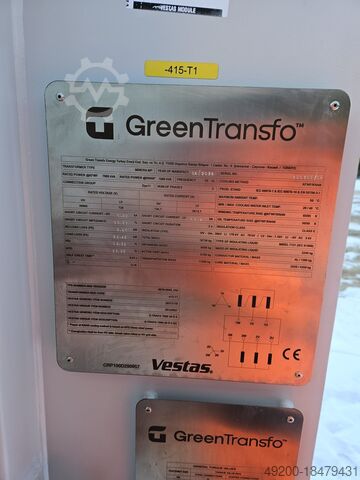 Oil transformer 7000 kVA Green Transfo Minera MP