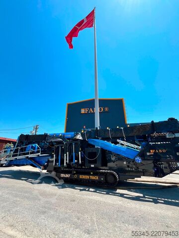 Screening Machine FABO Tracked Screening Plant Mobile Screening Plant FTS-1560