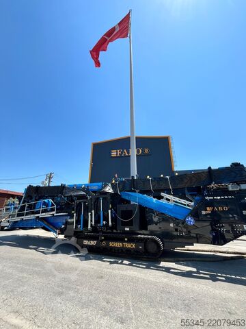 Screening Machine FABO Tracked Screening Plant Mobile Screening Plant FTS-1560