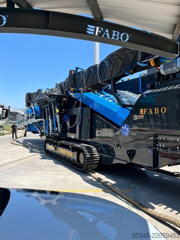 Screening Machine FABO Tracked Screening Plant Mobile Screening Plant FTS-1560