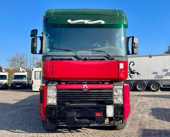 Car carrier van Renault Magnum 430 6x2,  Manuel, MACK, TELMA, En excell...