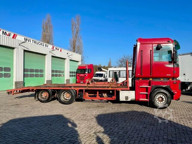 Car carrier van Renault Magnum 430 6x2,  Manuel, MACK, TELMA, En excell...
