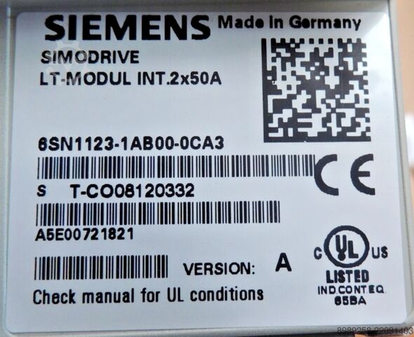 Power module Siemens 6SN1123-1AB00-0CA3