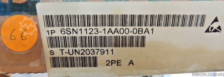 Power module Siemens SIMODRIVE 611 6SN1123-1AA00-0BA1