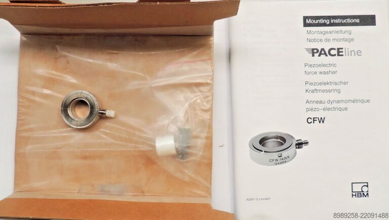Piezoelectric force measurement ring HBM 1-CFW/140kN