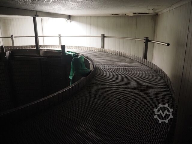 Ammoniak Spiralgefrierschrank, 2 Stück. Frigoscandia, Sabroe Gyrocompact GC76, SAB163HF