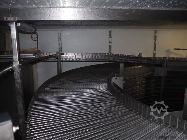 Ammoniak Spiralgefrierschrank, 2 Stück. Frigoscandia, Sabroe Gyrocompact GC76, SAB163HF