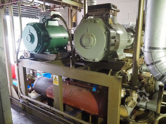 Ammoniak Spiralgefrierschrank, 2 Stück. Frigoscandia, Sabroe Gyrocompact GC76, SAB163HF