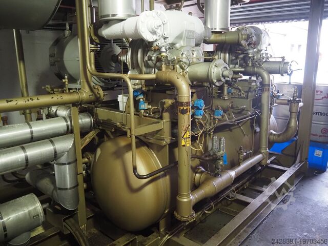 Ammoniak Spiralgefrierschrank, 2 Stück. Frigoscandia, Sabroe Gyrocompact GC76, SAB163HF