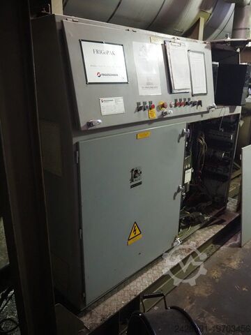 Ammoniak Spiralgefrierschrank, 2 Stück. Frigoscandia, Sabroe Gyrocompact GC76, SAB163HF