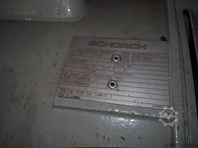 Ammoniak Spiralgefrierschrank, 2 Stück. Frigoscandia, Sabroe Gyrocompact GC76, SAB163HF