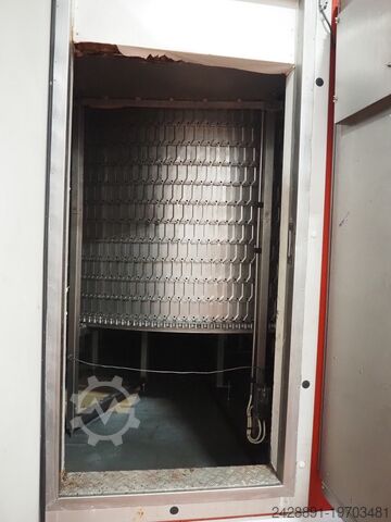 Ammoniak Spiralgefrierschrank, 2 Stück. Frigoscandia, Sabroe Gyrocompact GC76, SAB163HF