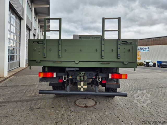 LKW mit Pritsche (offen) IVECO Eurocargo ML100E22WM-BW 4x4 Pritsche L-Haus Bett