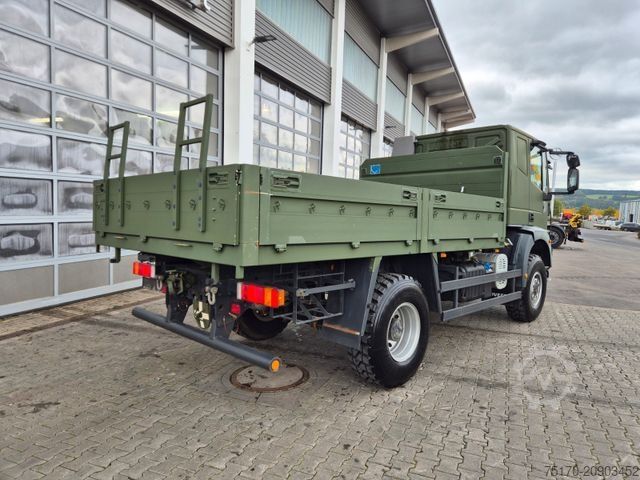 LKW mit Pritsche (offen) IVECO Eurocargo ML100E22WM-BW 4x4 Pritsche L-Haus Bett