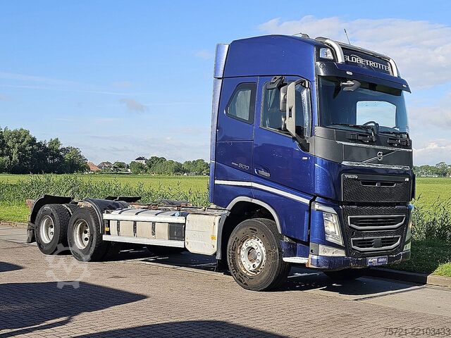 Chassis with cab VOLVO FH 500 6X4 FULL STEEL