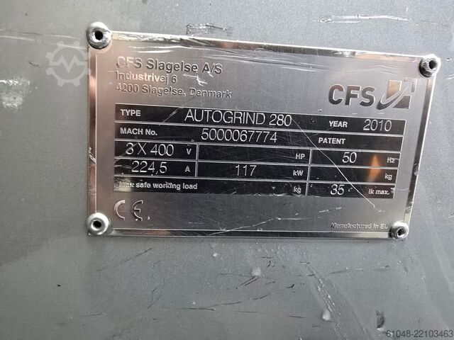 Meat processing machine CFS AUTOGRIND 280