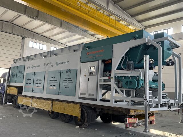 Concrete mixing plant Polygonmach Polygonmach PVB150 Mobile Cold Asphalt & Emulsi...
