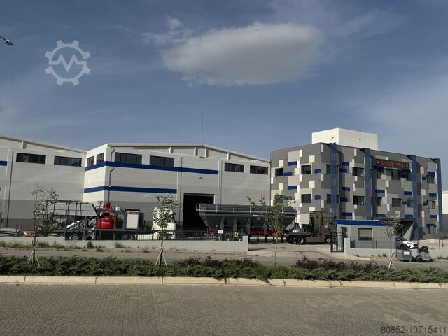 Concrete mixing plant Polygonmach PAC 60m3/hour site type plant