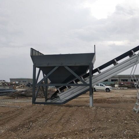 Concrete mixing plant Polygonmach PMC100 90m3 mobile batching plant- self serecti...