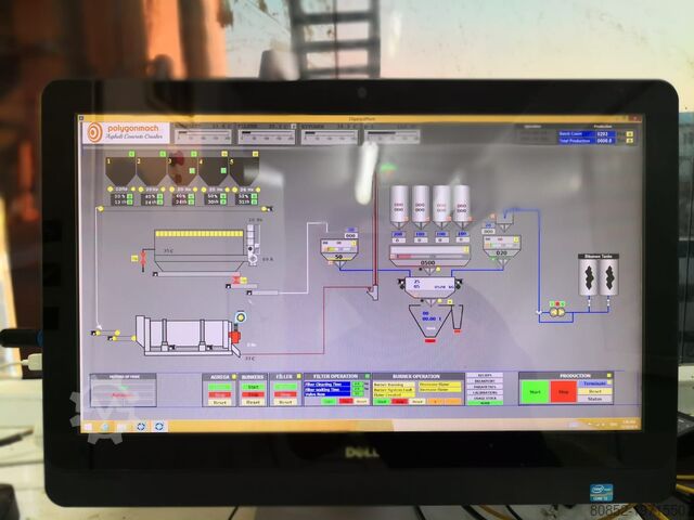 Asphalt mixing plant Polygonmach 320tph asphalt plant