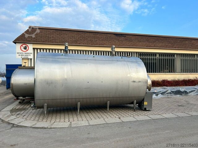 Roll-off container  CISTERNA NON SCARRABILE USATA IN ACCIAIO INOX