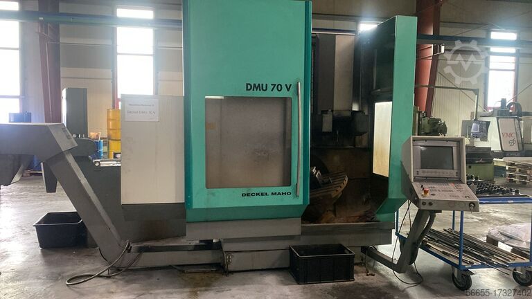 5-Achs CNC Bearbeitungszentrum DMU 70 V IKZ 60 fach wkz wechsler