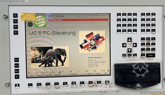 Window production centre WEINIG Unicontrol 6 NC Spindeln
