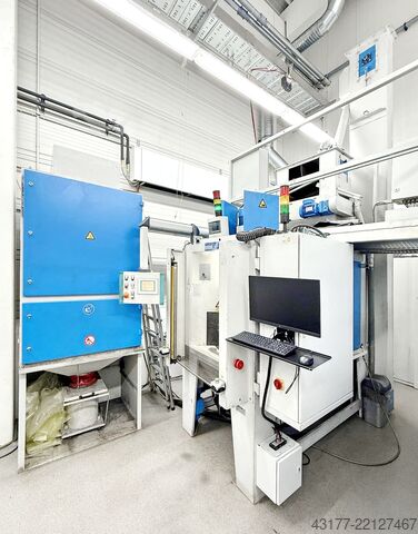 Shot blasting machine, sandblasting machine, shot. AUER Strahlanlage SA 1100 S5 Shot - Peening