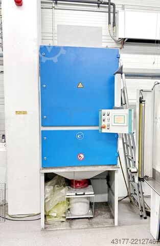 Shot blasting machine, sandblasting machine, shot. AUER Strahlanlage SA 1100 S5 Shot - Peening