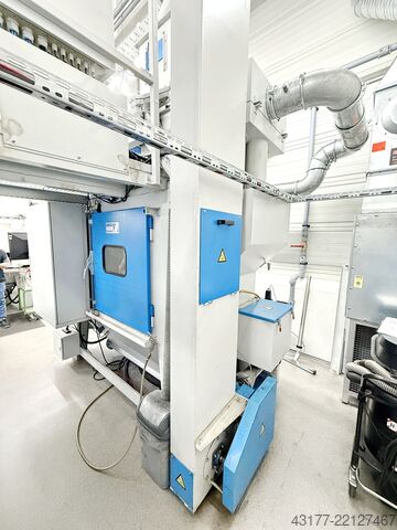 Shot blasting machine, sandblasting machine, shot. AUER Strahlanlage SA 1100 S5 Shot - Peening