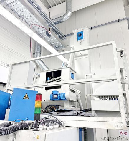 Shot blasting machine, sandblasting machine, shot. AUER Strahlanlage SA 1100 S5 Shot - Peening