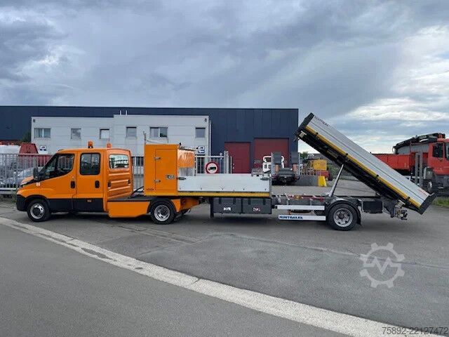 Iveco Daily 40C21 / Tractor Unit with Tipper Semi-Trailer / Euro 5 Iveco Daily 40C21 / SZM Mit Auflieger Kipper /Eu5