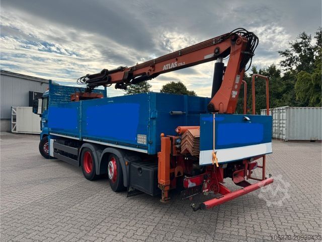 Flatbed truck MAN TGS 26.360/6x2, Atlas 170.2, Lenka.