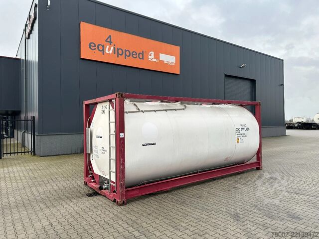 Tank container CIMC tankcontainers 20FT ISO /  25.040L / L4BN / T12 / steam heatin...