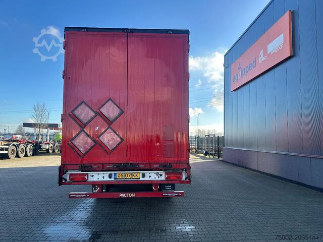  Pacton NIEUWE ZEILEN / alu zijborden + planken / hardh...