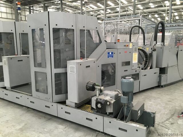 Einsteck- und Foliermaschine Ferag Rollstream / CMC Polywrapping Line