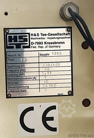 Wrapping Machine H&S Tee-Gesellschaft 130