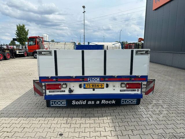 Ladepritsche Floor zeer mooie AXD.330 3-assige aanhanger met alu z...