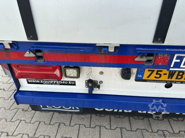 Ladepritsche Floor zeer mooie AXD.330 3-assige aanhanger met alu z...