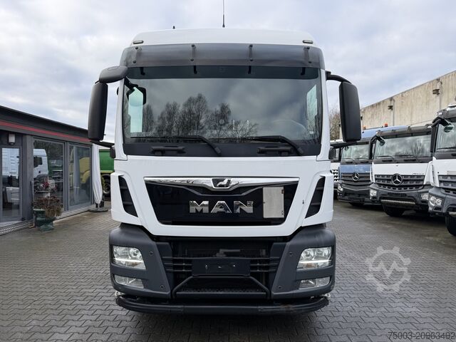 Kipper LKW MAN TGS 35.420 8X2-6 Haken/ Silo M-TEC HLS 20