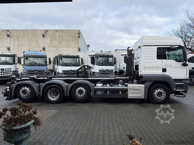 Kipper LKW MAN TGS 35.420 8X2-6 Haken/ Silo M-TEC HLS 20