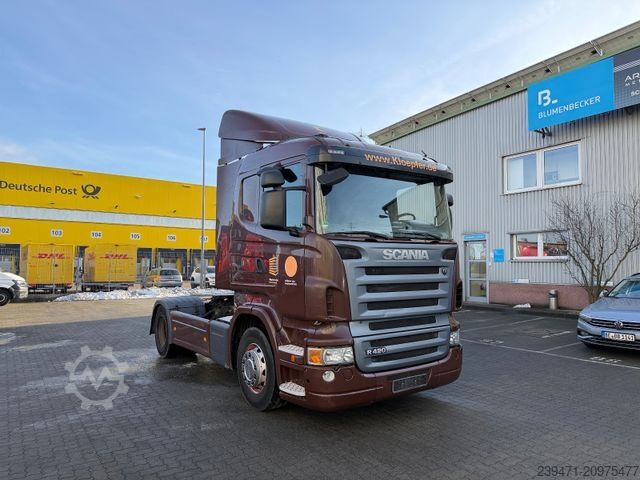 Standard tractor unit SCANIA R420 4x2 Retarder Automatik + Kupplung Stndhzg.