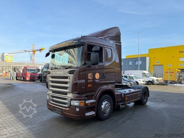 Standard tractor unit SCANIA R420 4x2 Retarder Automatik + Kupplung Stndhzg.