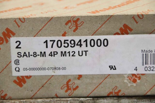 Sensor-Aktor-Verteiler Weidmüller SAI-8-M 4P M12 UT