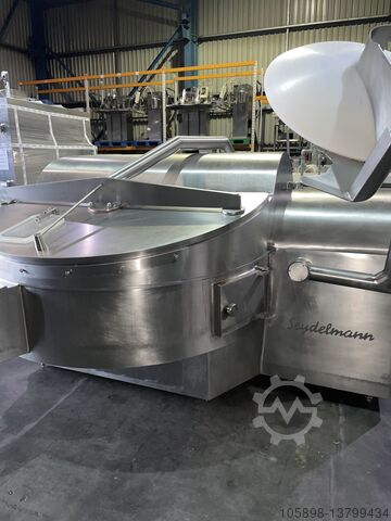 Large vacuum and cooking bowl cutter Seydelmann K754