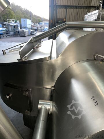 Large vacuum and cooking bowl cutter Seydelmann K754